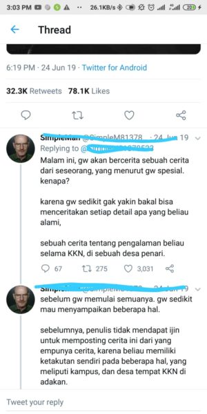 Beberapa istilah dan singkatan yang sering digunakan di twitter 2 Thread