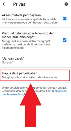 Apa itu cookies dan cache? Apa bedanya? 4 "Hapus data penjelajahan" untuk menghapus cache dan cookie