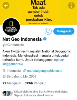 Tips dan trik bermain twitter agar makin asyik 1 Akun Twitter @NGIndonesia