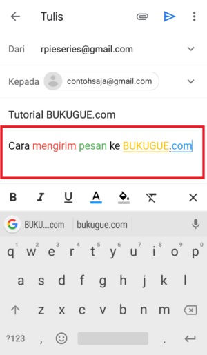 Cara mengubah warna teks saat membuat pesan di Gmail 14 Cara mengubah warna teks saat membuat pesan di Gmail 13