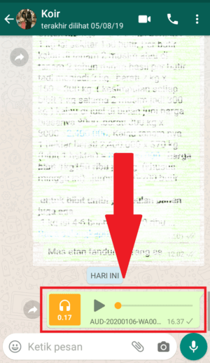 Cara kirim voice note dengan "suara unik" di WhatsApp 28 Cara kirim voice note dengan "suara unik" di WhatsApp 27