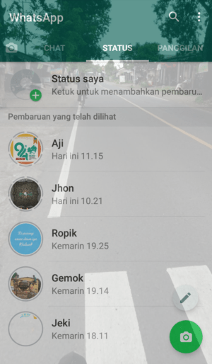 Cara membuat whatsapp transparan tanpa WA Mod 12 Cara membuat whatsapp transparan tanpa WA Mod 11