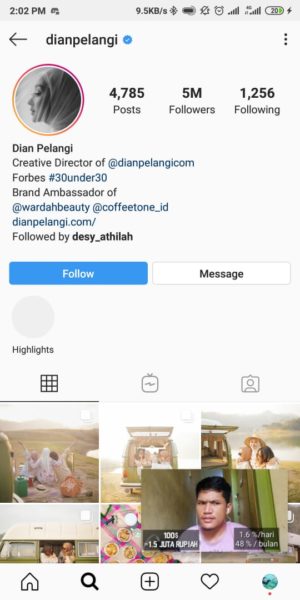 25+1 Akun Instagram Inspiratif untuk Inspirasi Style dalam Berhijab 19 Dian Pelangi