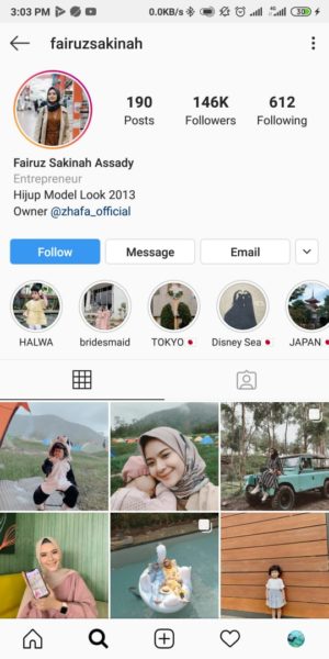 25+1 Akun Instagram Inspiratif untuk Inspirasi Style dalam Berhijab 25 Fairuz Sakinah