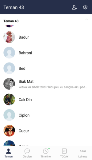 Cara mengganti suara notifikasi LINE terbaru 1 halaman utama beranda line