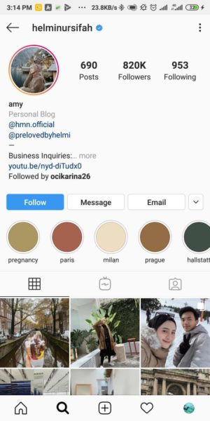 25+1 Akun Instagram Inspiratif untuk Inspirasi Style dalam Berhijab 1 helmi nusifah