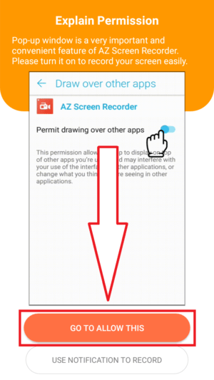 Cara Merekam Video Call WhatsApp Dengan Suara 2 klik GO TO ALLOW THIS