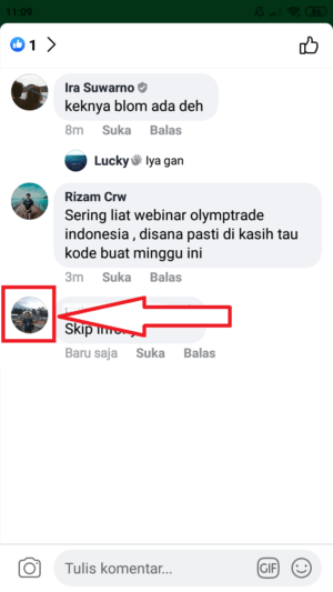 Cara menghilangkan lencana "New Member" di Grup Facebook 7 klik profil