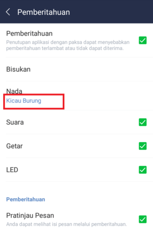 Cara mengganti suara notifikasi LINE terbaru 10 Cara mengganti suara notifikasi LINE terbaru 9