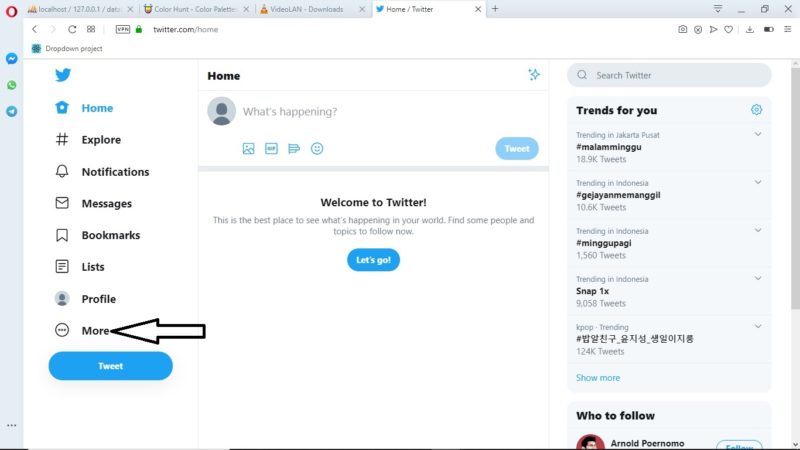 Cara membisukan kata tertentu di twitter 8 Halaman Awal Twitter