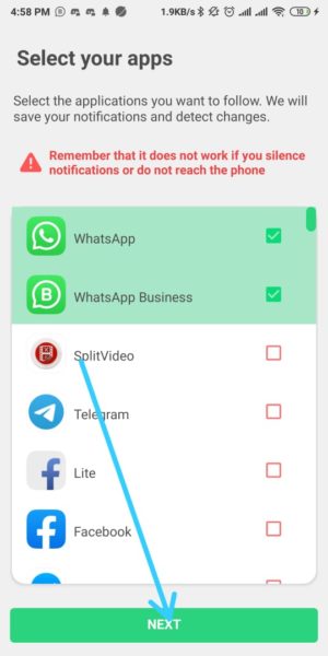 Cara melihat pesan whatsapp yang dihapus pengirim 10 aktifkan Aplikasi