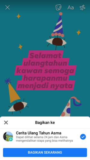 Cara mengirim kartu ucapan ulang tahun di Facebook 15 Cara mengirim kartu ucapan ulang tahun di Facebook 14