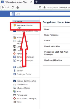 Cara logout akun Facebook dari perangkat lain 22 klik keamanan dan login