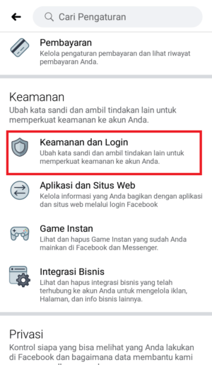 Cara logout akun Facebook dari perangkat lain 15 klik keamanan dan login