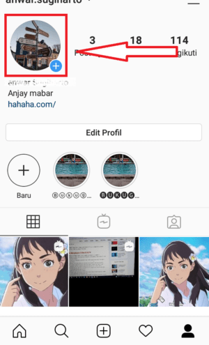 Cara menambahkan efek background Spotify ke Instagram Stories 23 masuk ke story