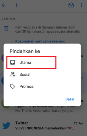 Cara mengembalikan pesan email gmail yang terhapus 13 klik utama