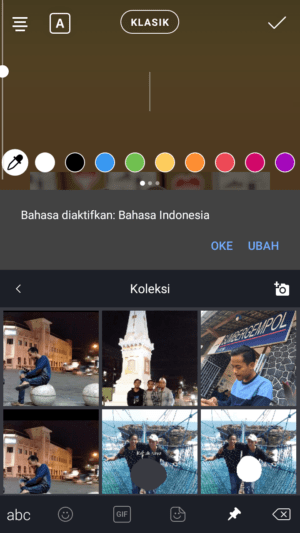 Cara menambahkan efek background Spotify ke Instagram Stories 55 pilih foto untuk dijadikan background