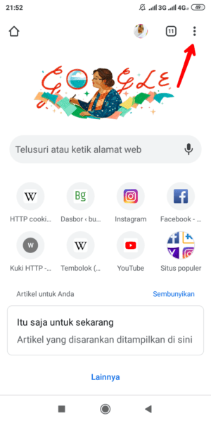 Cara menghapus cache dan cookies Instagram 5 Cara menghapus Cache cookie dan data Instagram