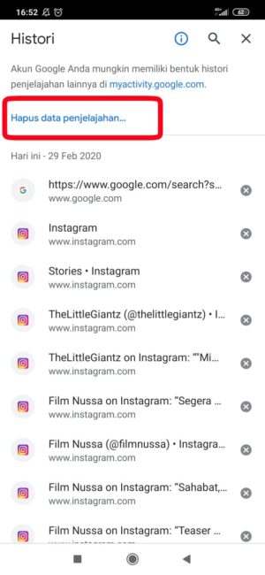 Cara menghapus cache dan cookies Instagram 7 Cara menghapus Cache cookie dan data Instagram