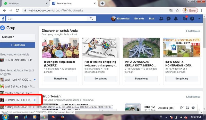 Cara Mematikan Notifikasi Grup di Facebook 8 Cara menghilangkan notifikasi grup facebook
