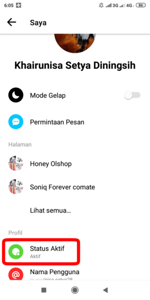 Cara menyembunyikan status online (tanda hijau) di Facebook 2 Cara menonaktifkan status online di facebook