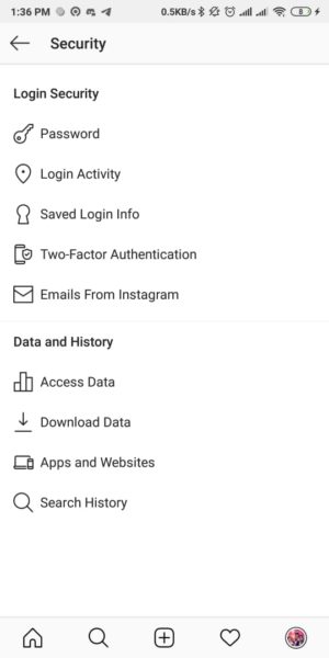 Cara mengaktifkan fitur "autentikasi dua faktor" di Instagram 4 Pilih Two Factor-Authentifikasi