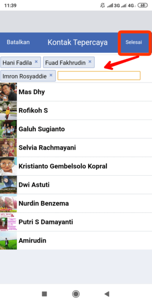 Cara Menambahkan Kontak Terpercaya di Facebook 7 Cara Menambahkan Kontak Terpercaya di Facebook 6