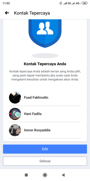 Cara Menambahkan Kontak Terpercaya di Facebook 9 Cara Menambahkan Kontak Terpercaya di Facebook 8