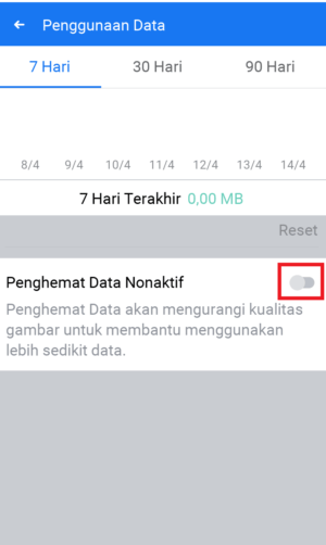 Cara menghemat kuota di Facebook Lite 12 aktifkan navigasinya