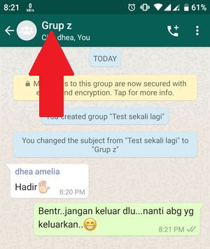 Cara menghapus grup WhatsApp permanen 2 Cara menghapus grup WhatsApp permanen 1