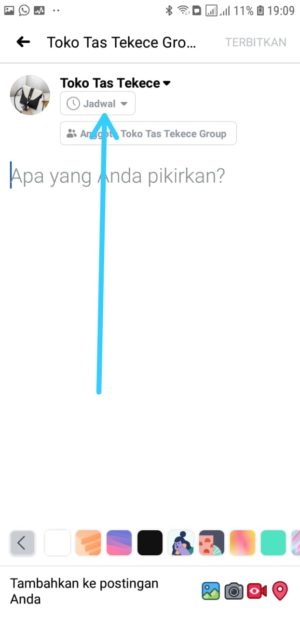 Cara membuat Postingan Terjadwal di Facebook 4 Jadwalkan postingan