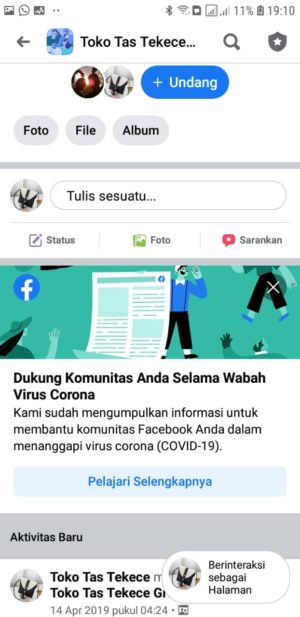 Cara membuat Postingan Terjadwal di Facebook 9 postingan terjadwal berhasil