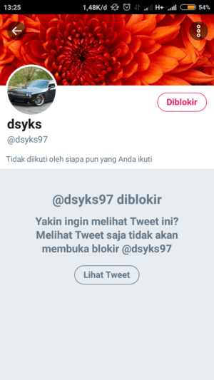 Cara menghapus banyak followers twitter sekaligus 6 tap "diblokir" untuk membuka blokir
