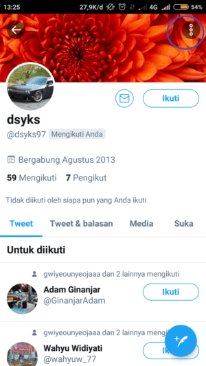 Cara menghapus banyak followers twitter sekaligus 3 tap icon titik tiga