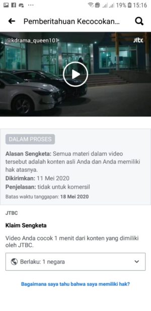 Cara mengatasi video yang disenyapkan di Facebook 5 Pengajuan dalam proses