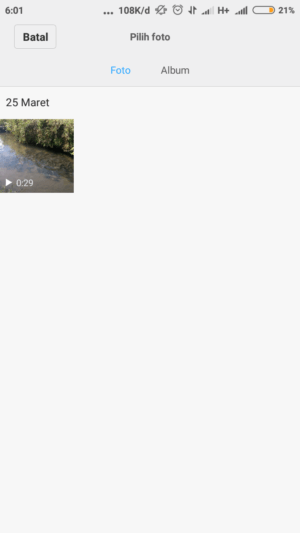 Kenapa fitur rewind tidak muncul di instagram? Apa solusinya? 6 pilih video yang akan dibuat mundur