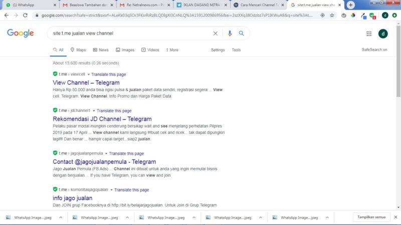 Cara mencari grup atau channel Telegram 4 list channel