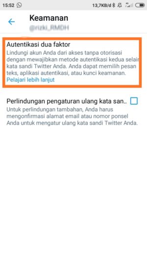 Cara mengaktifkan fitur Verifikasi Dua Langkah di Twitter 10 Cara mengaktifkan fitur Verifikasi Dua Langkah di Twitter 9
