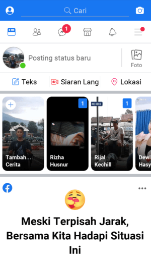 Cara melaporkan akun facebook 9 beranda fb lite