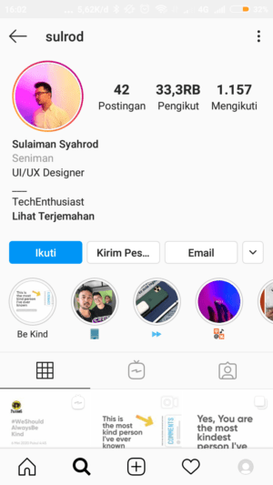 Cara membuat Instagram Story #WeShouldAlwaysBeKind 1 cari template story we should always be kind