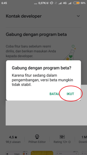 Apa itu program beta instagram? Ingin tau cara joinnya? 2 tap "ikut" untuk bergabung dengan instagram beta