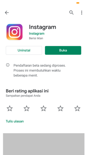 Apa itu program beta instagram? Ingin tau cara joinnya? 3 pendaftaran instagram beta akan diproses dalam beberapa menit