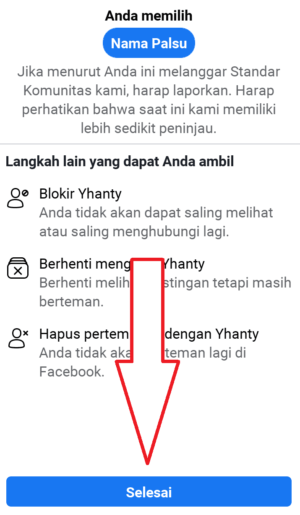Cara melaporkan akun facebook 13 klik selesai