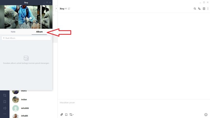 Cara membuat dan mengirim album di LINE 12 Cara membuat dan mengirim album di LINE 11