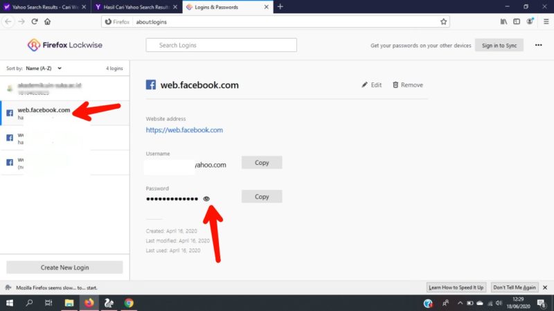 Cara melihat password yang tersimpan di Firefox 11 Cara melihat password di mozilla firefox