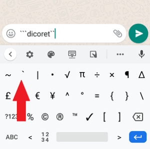 Cara membuat tulisan tebal, miring dan dicoret di whatsapp 8 Cara membuat tulisan tebal, miring dan dicoret di whatsapp 7