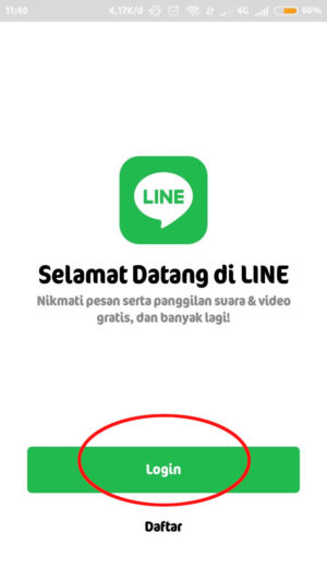 Cara login LINE tanpa verifikasi nomor HP lama 1 login akun line