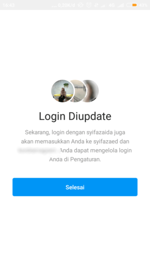 Cara memakai dan melepas fitur login multi-akun Instagram 7 fitur login multi akun berhasil diaktifkan