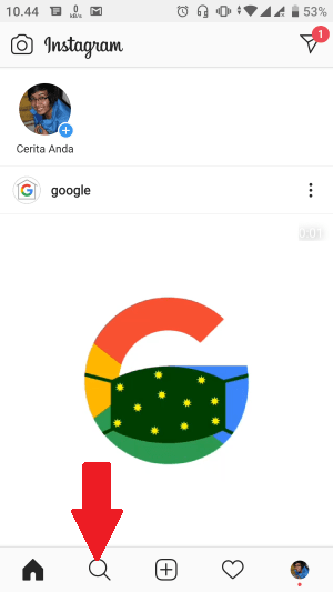 Cara mencari akun seseorang di Instagram 2 Cara mencari akun seseorang di Instagram 1