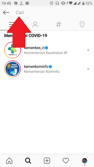 Cara mencari akun seseorang di Instagram 6 Cara mencari akun seseorang di Instagram 5